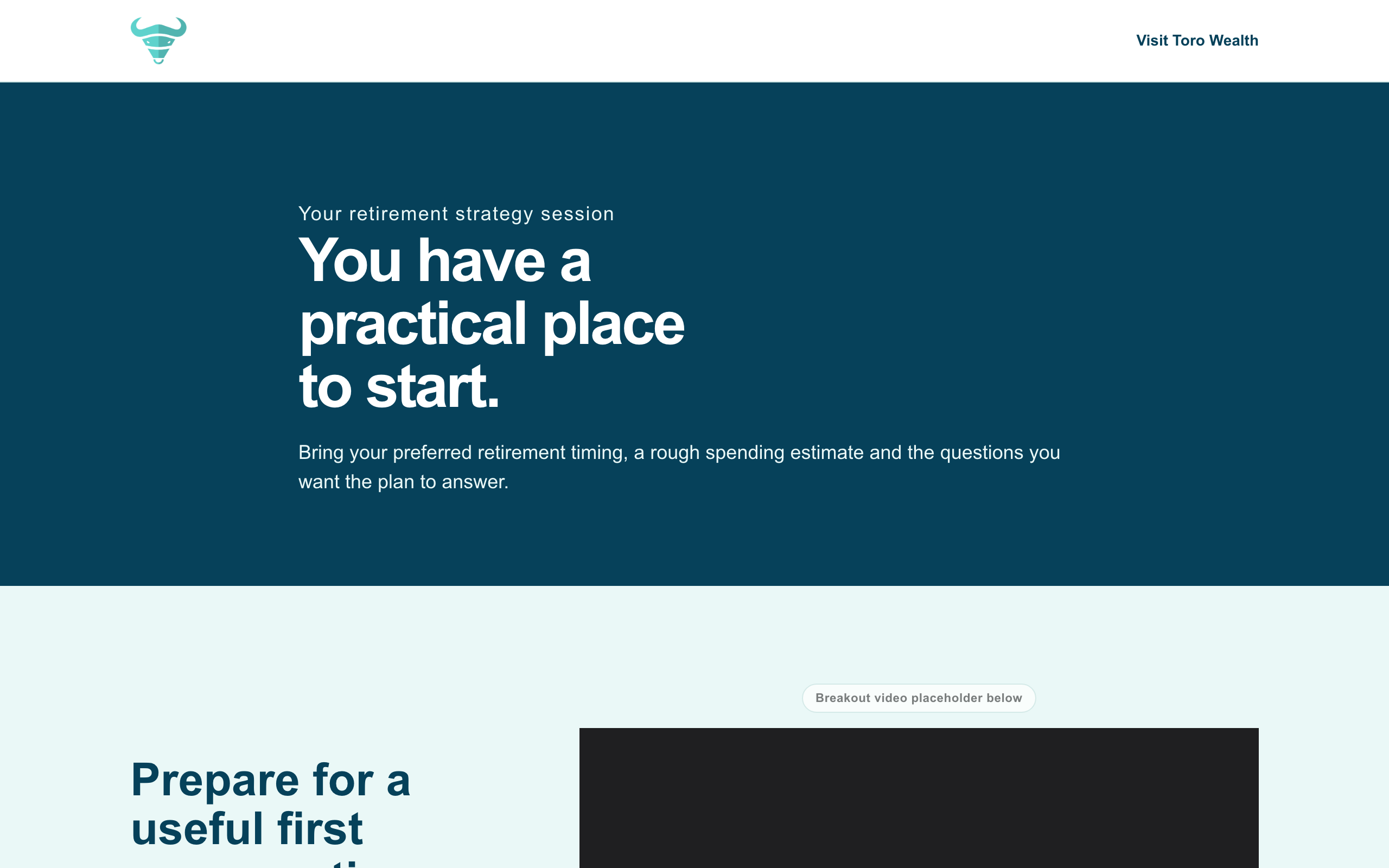 Confirmation page preview